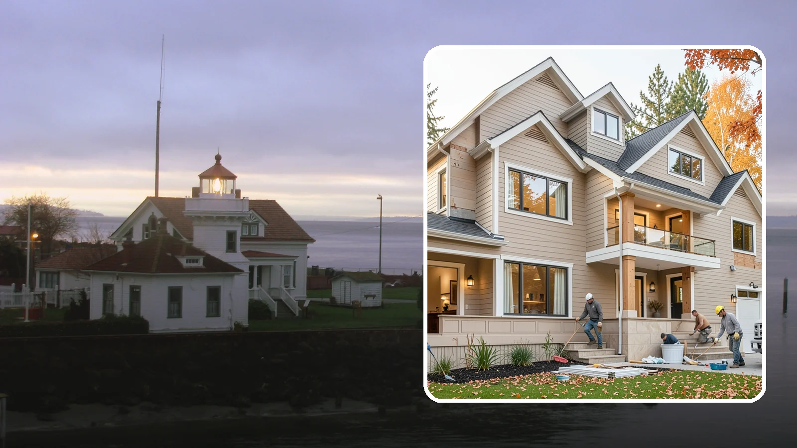 Exterior Renovation in Mukilteo, Snohomish County, WA - Exterior renovation that boosts the curb appeal, weather protection, and durability of your Western Washington home.