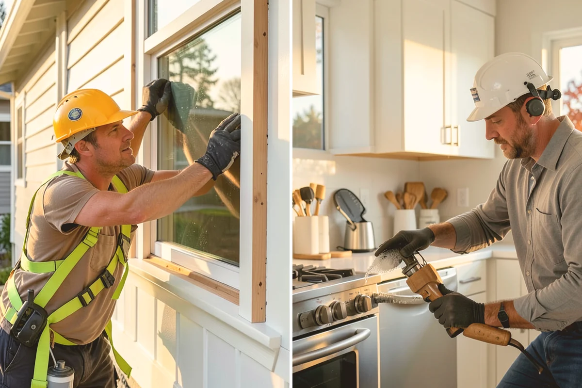 Exterior Renovation in Newcastle, King County, WA - We inspect the exterior and note weather-related concerns