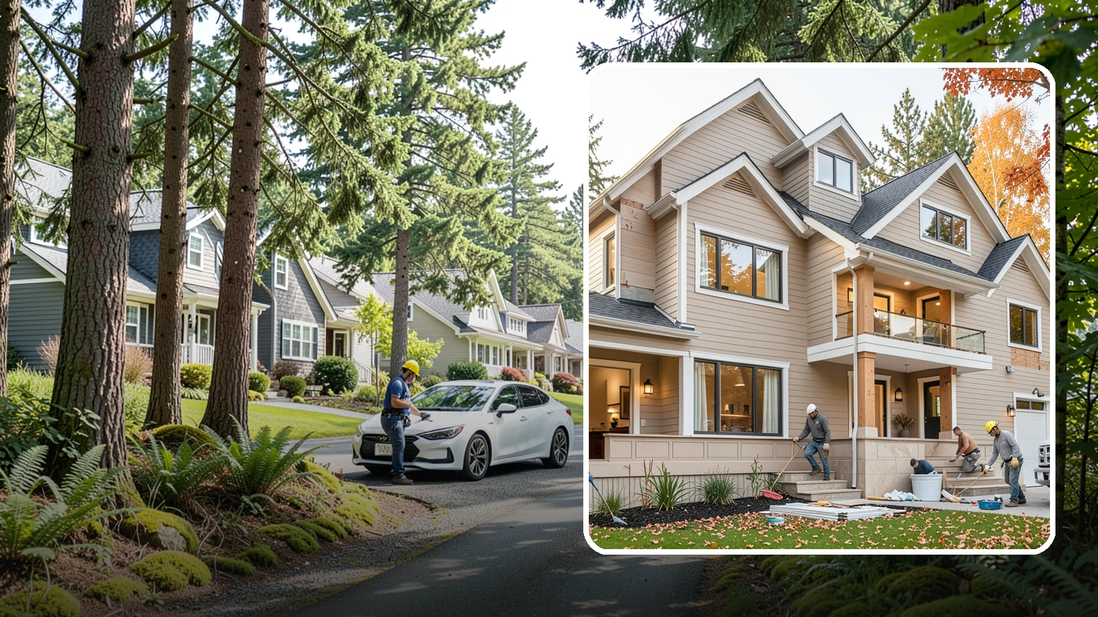 Exterior Renovation in Normandy Park, King County, WA - Exterior renovation that boosts the curb appeal, weather protection, and durability of your Western Washington home.