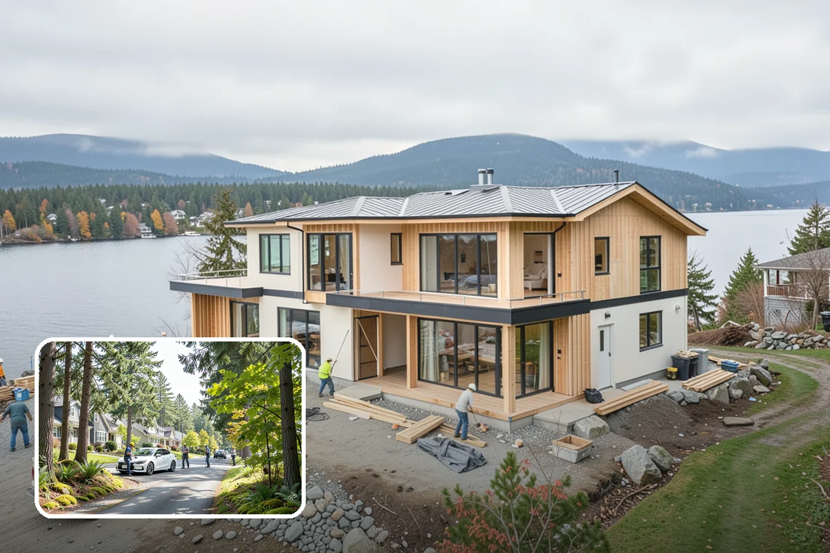 Exterior Renovation in Normandy Park, King County, WA - Enhanced curb appeal and a fresh exterior look
