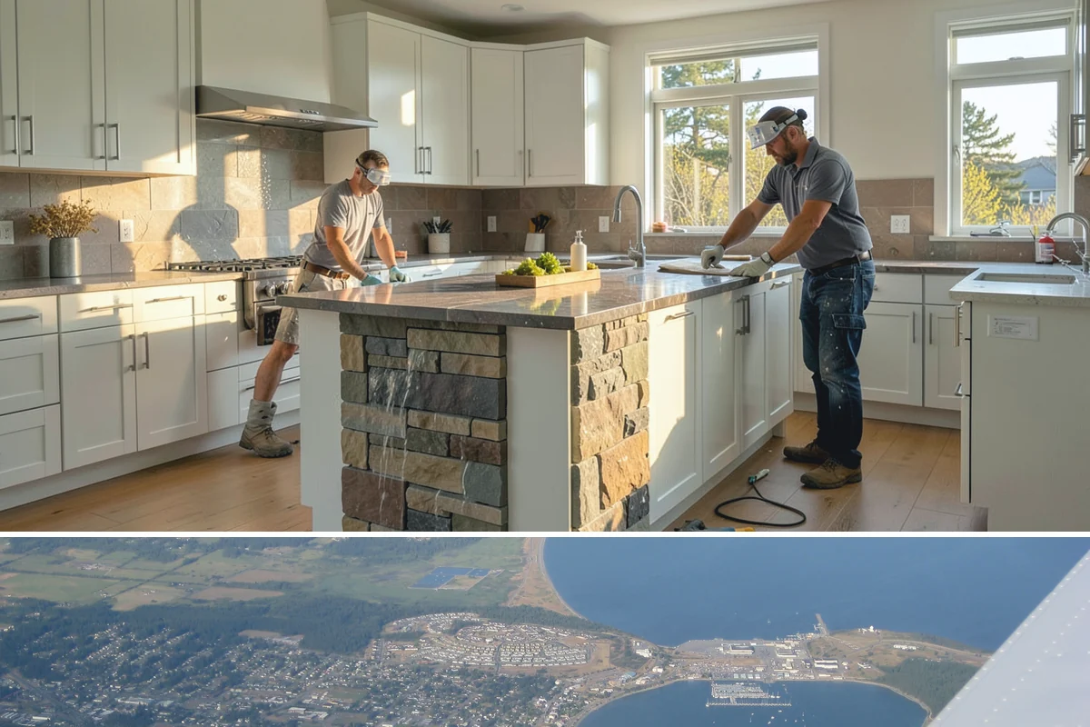 Exterior Renovation in Oak Harbor, Island County, WA - Exterior renovation work is best scheduled for the drier stretch from late spring through early fall to protect the structure...