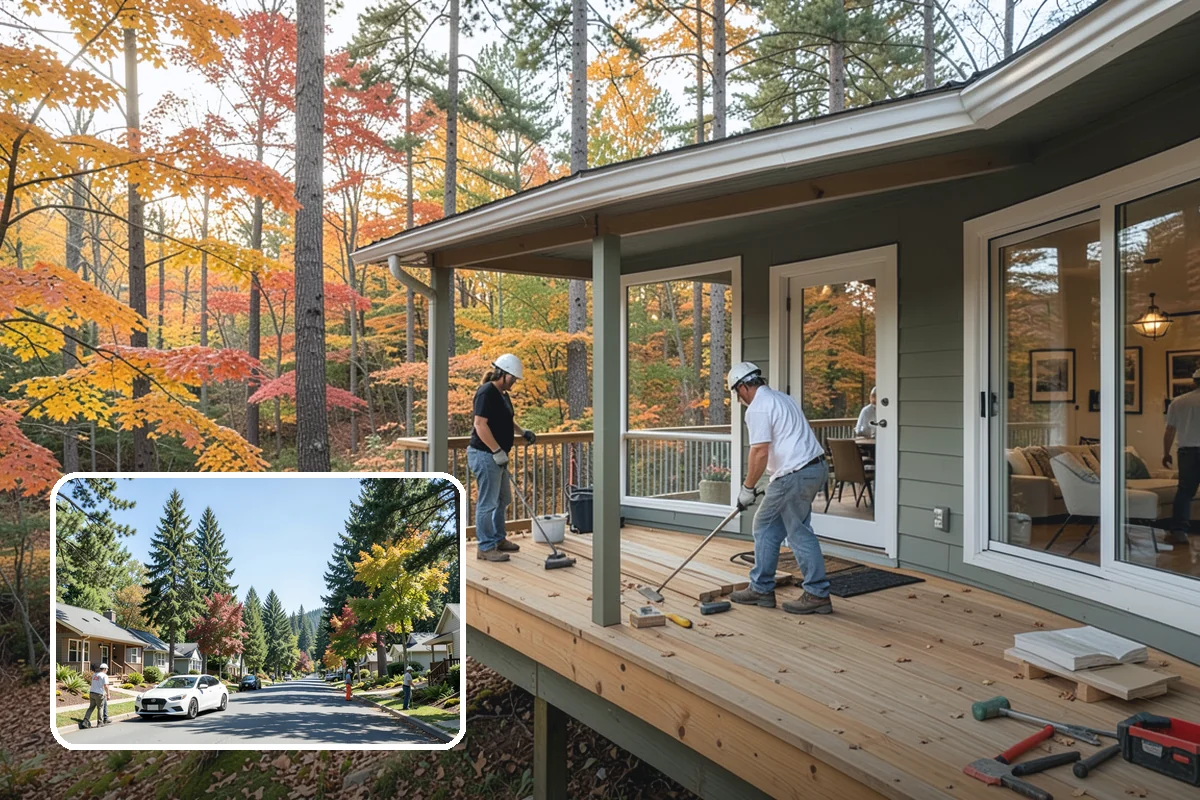 Exterior Renovation in Orting, Pierce County, WA - Enhanced curb appeal and a fresh exterior look