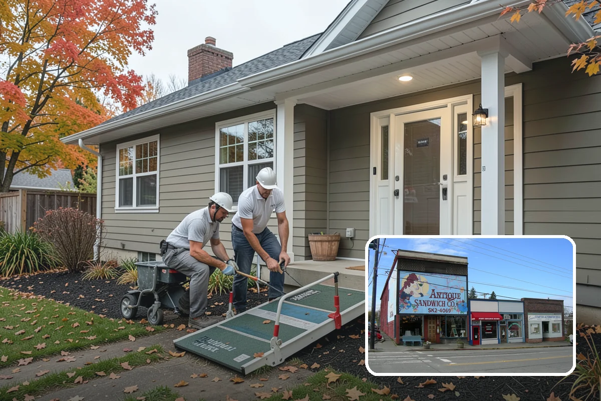 Exterior Renovation in Ruston, Pierce County, WA - Enhanced curb appeal and a fresh exterior look