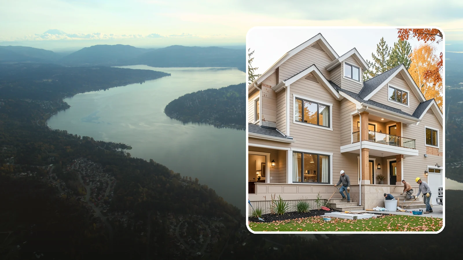 Exterior Renovation in Sammamish, King County, WA - Exterior renovation that boosts the curb appeal, weather protection, and durability of your Western Washington home.