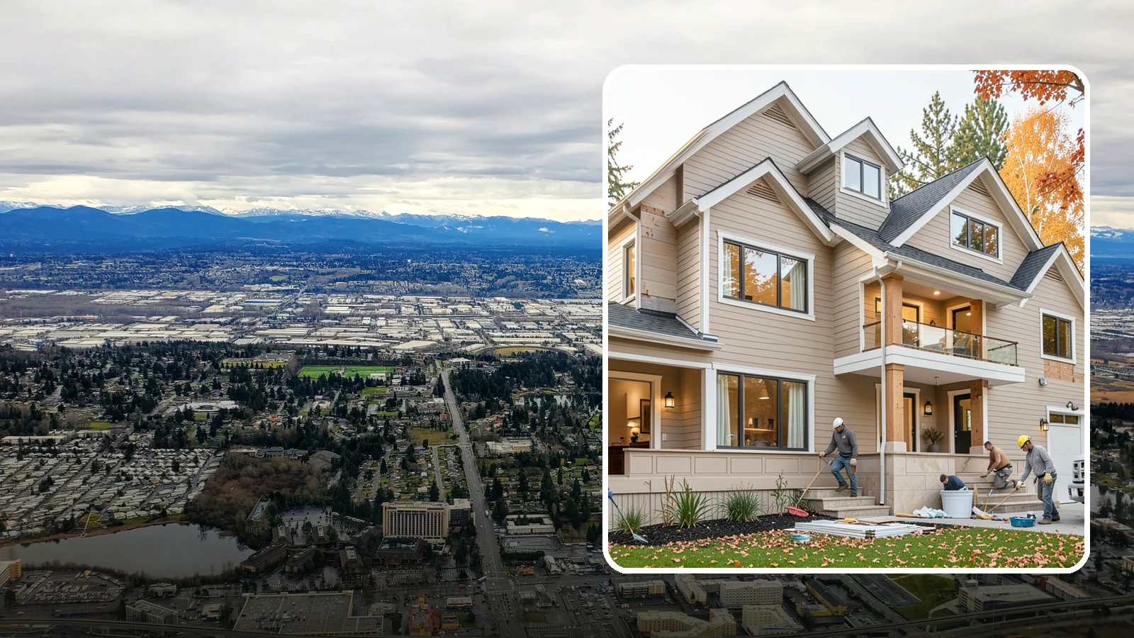 Exterior Renovation in SeaTac, King County, WA - Exterior renovation that boosts the curb appeal, weather protection, and durability of your Western Washington home.