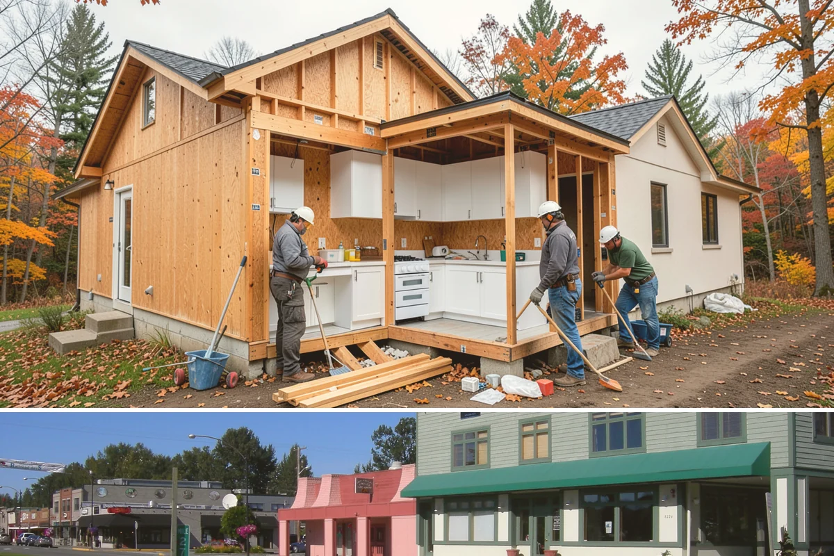 Exterior Renovation in Snoqualmie, King County, WA - Exterior renovation work is best scheduled for the drier stretch from late spring through early fall to protect the structure...