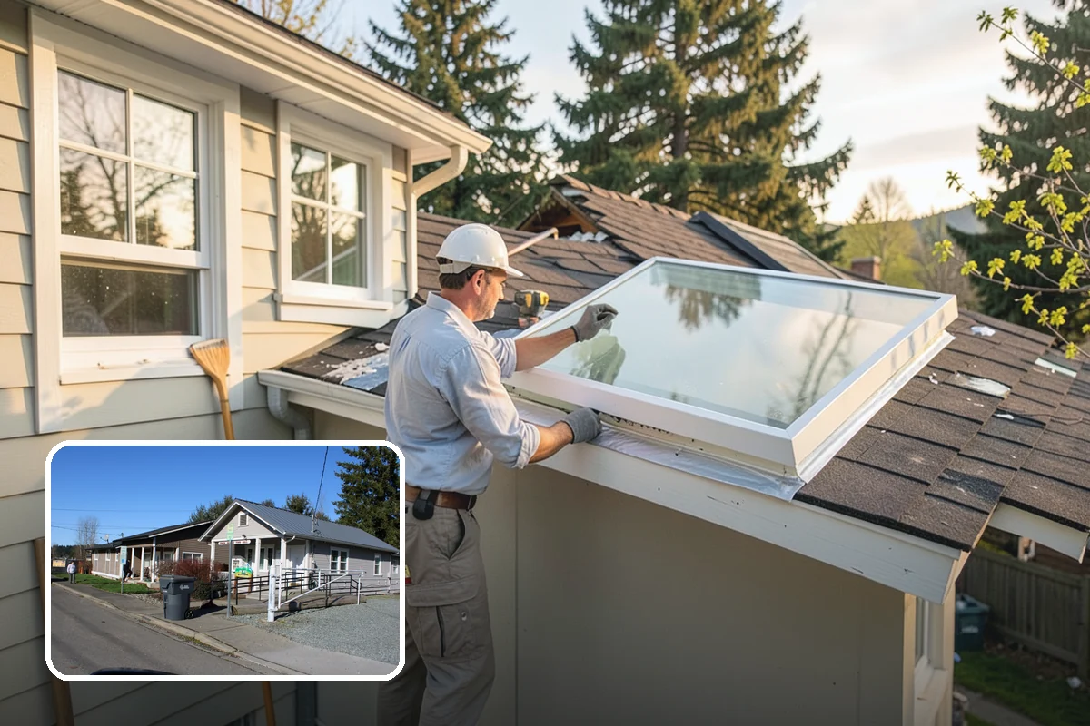 Exterior Renovation in South Prairie, Pierce County, WA - Enhanced curb appeal and a fresh exterior look