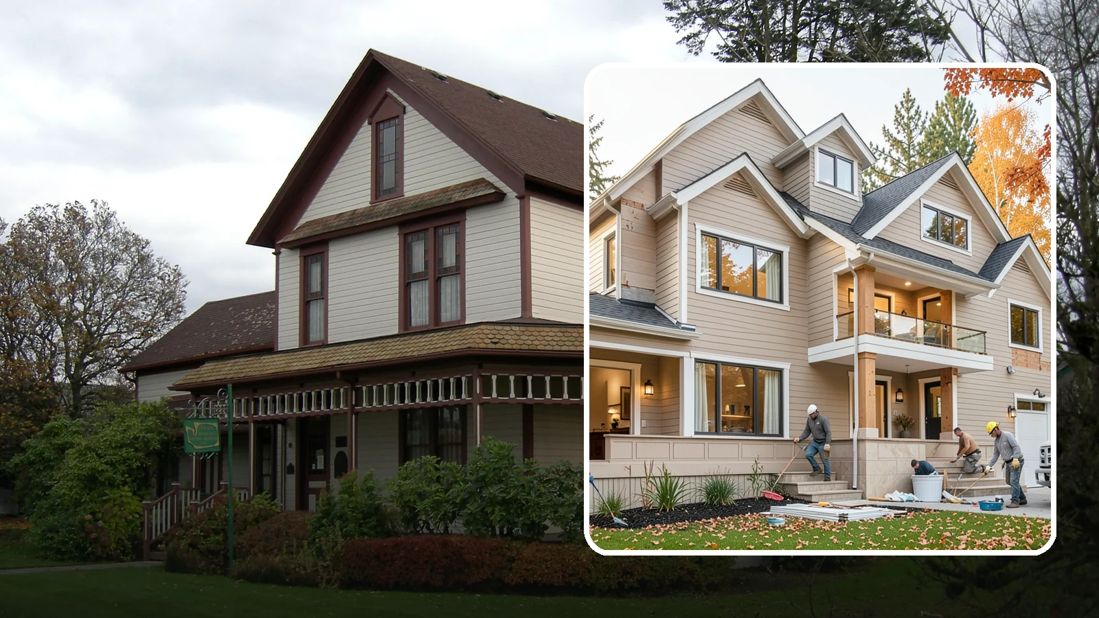 Exterior Renovation in Sumner, Pierce County, WA - Exterior renovation that boosts the curb appeal, weather protection, and durability of your Western Washington home.