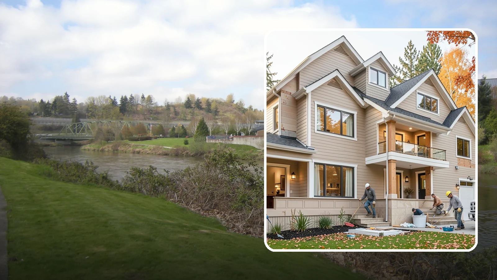Exterior Renovation in Tukwila, King County, WA - Exterior renovation that boosts the curb appeal, weather protection, and durability of your Western Washington home.