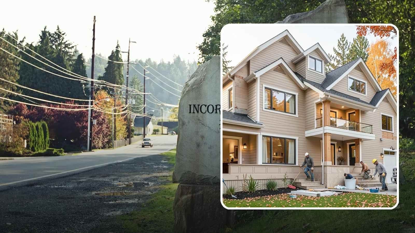 Exterior Renovation in Wilkeson, Pierce County, WA - Exterior renovation that boosts the curb appeal, weather protection, and durability of your Western Washington home.