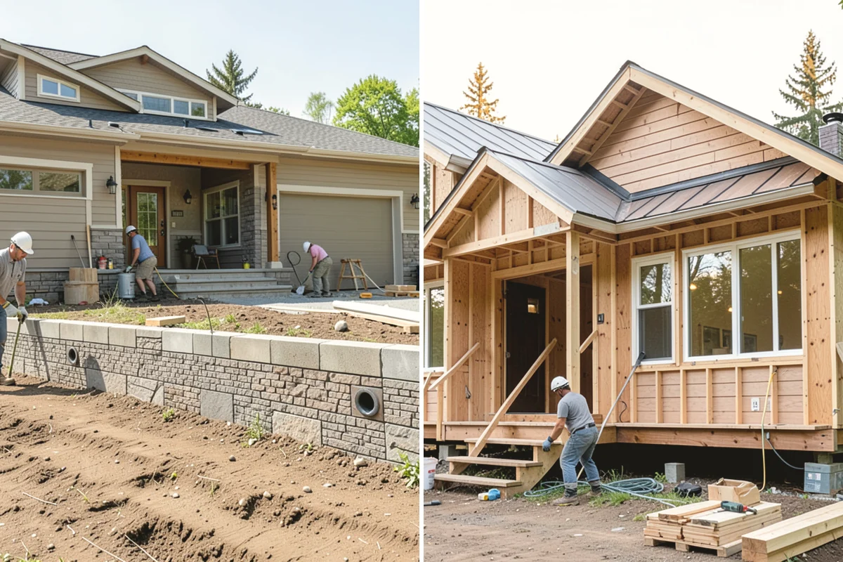 Exterior Renovation in Yarrow Point, King County, WA - We inspect the exterior and note weather-related concerns