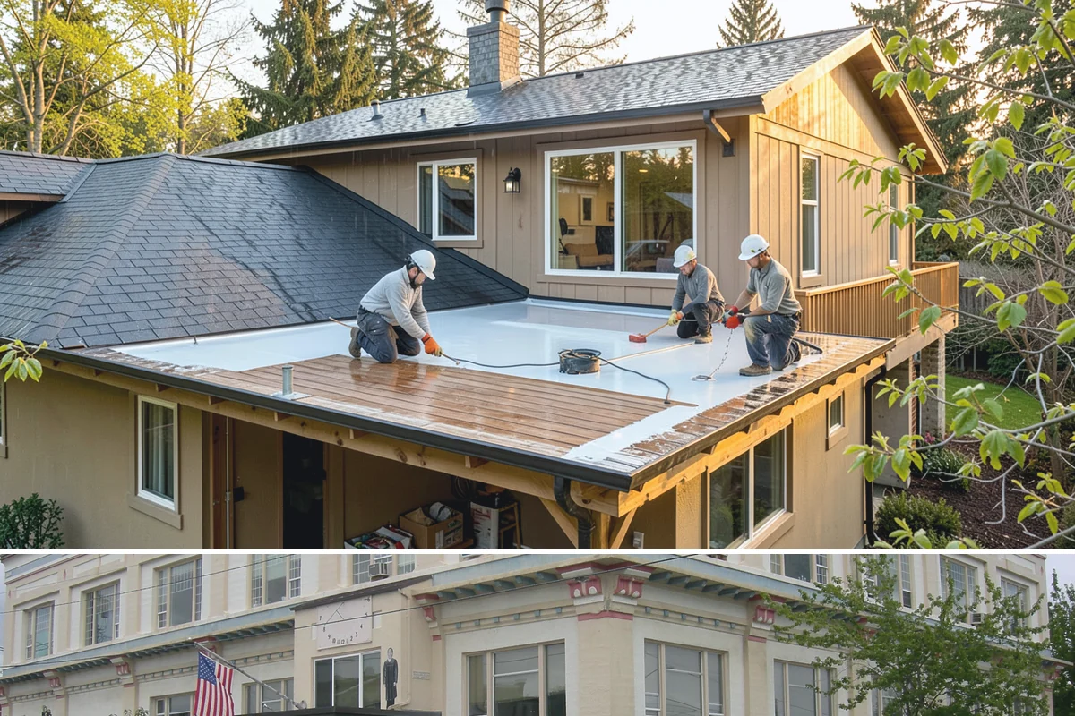 Exterior Trim Installation in Anacortes, Skagit County, WA - Dry, mild weather from late spring to early fall is ideal for install and finishing.