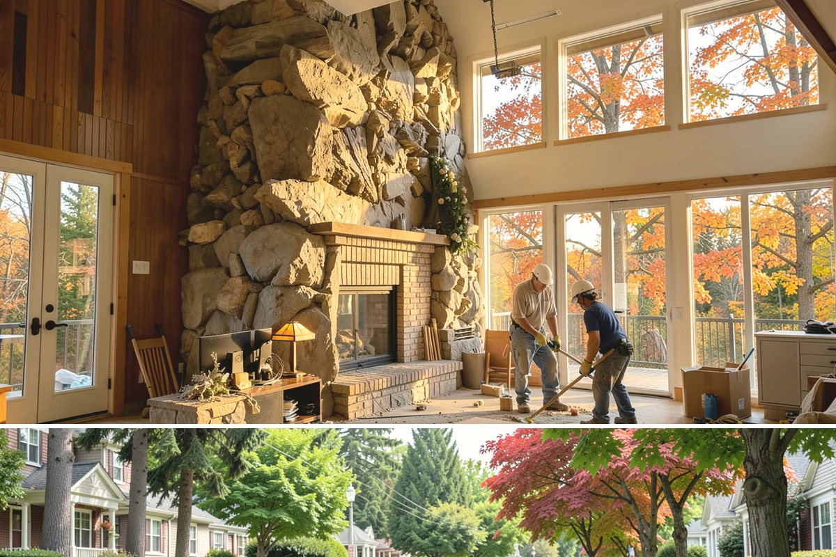 Exterior Trim Installation in Beaux Arts Village, King County, WA - Dry, mild weather from late spring to early fall is ideal for install and finishing.
