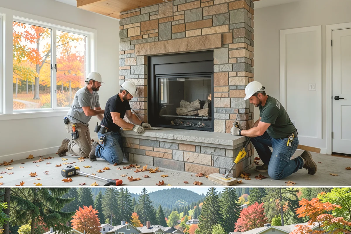 Exterior Trim Installation in Fircrest, Pierce County, WA - Dry, mild weather from late spring to early fall is ideal for install and finishing.