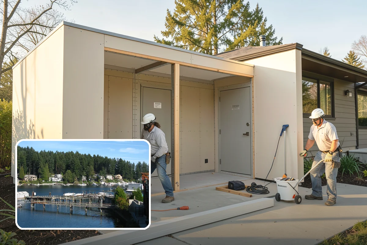 Exterior Trim Installation in Gig Harbor, Pierce County, WA - Defines and sharpens the home's exterior