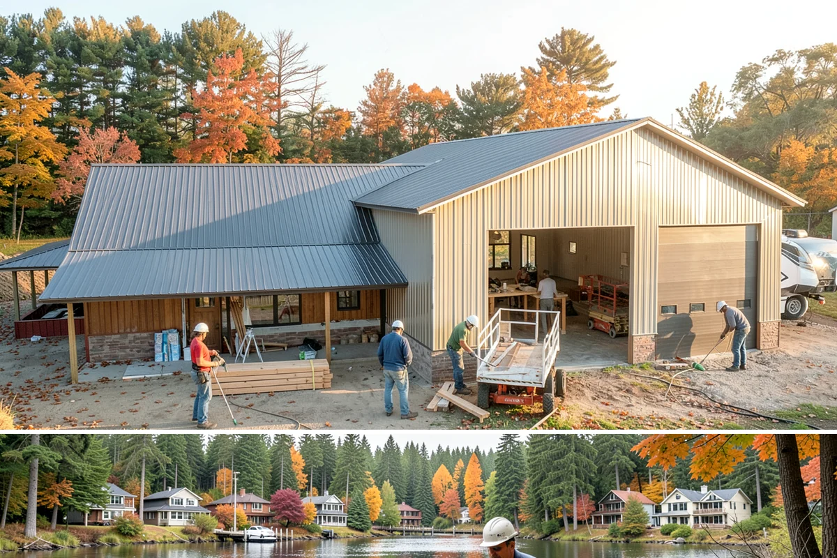 Exterior Trim Installation in La Conner, Skagit County, WA - Dry, mild weather from late spring to early fall is ideal for install and finishing.