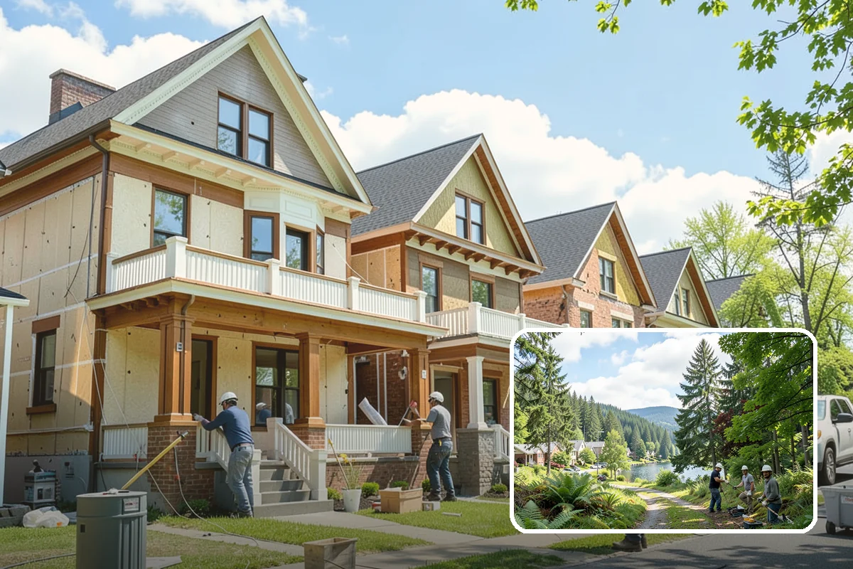 Exterior Trim Installation in Lake Forest Park, King County, WA - Defines and sharpens the home's exterior