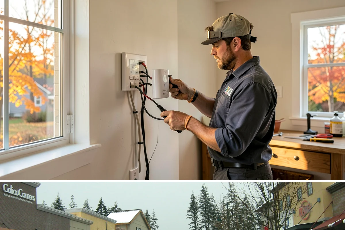 Exterior Trim Installation in Mill Creek, Snohomish County, WA - Dry, mild weather from late spring to early fall is ideal for install and finishing.