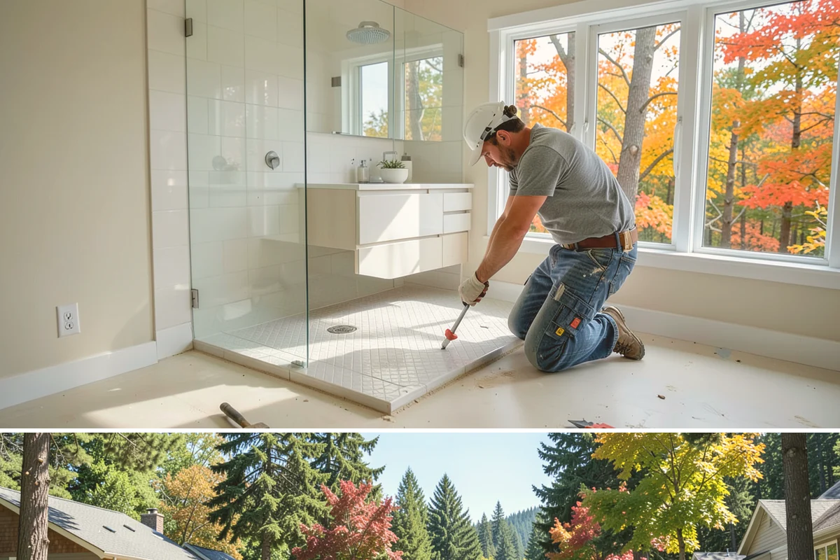 Exterior Trim Installation in Orting, Pierce County, WA - Dry, mild weather from late spring to early fall is ideal for install and finishing.