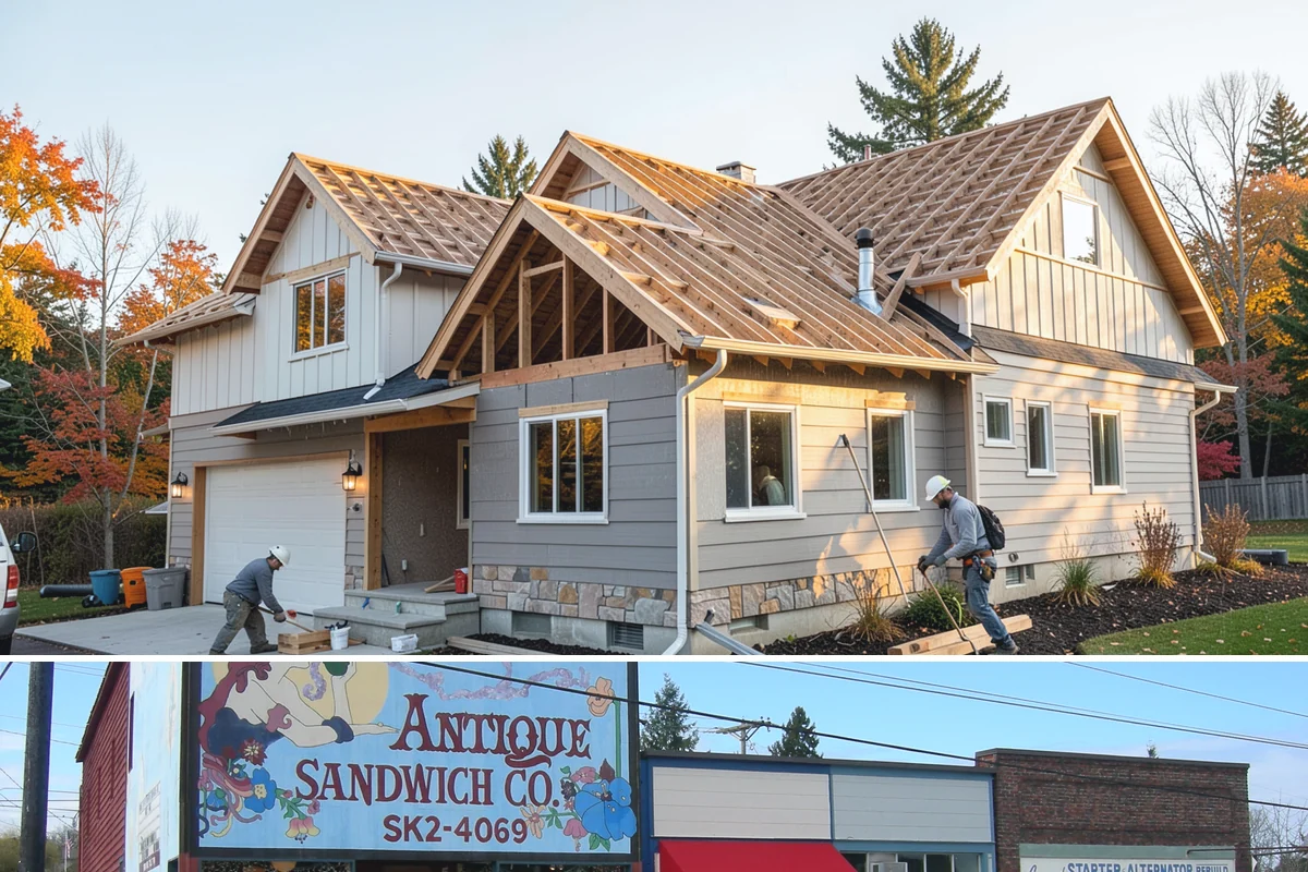 Exterior Trim Installation in Ruston, Pierce County, WA - Dry, mild weather from late spring to early fall is ideal for install and finishing.