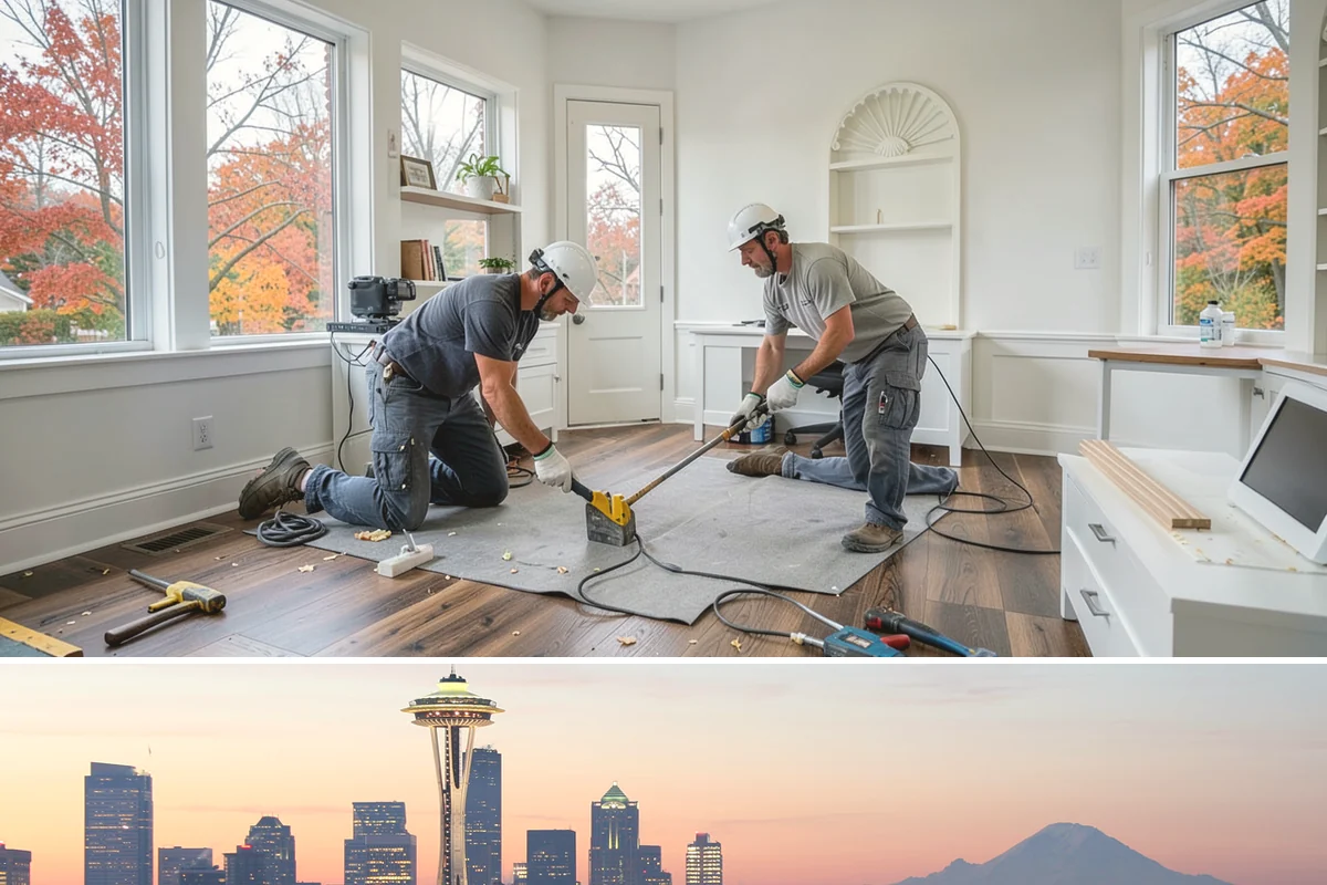 Exterior Trim Installation in Seattle, King County, WA - Dry, mild weather from late spring to early fall is ideal for install and finishing.