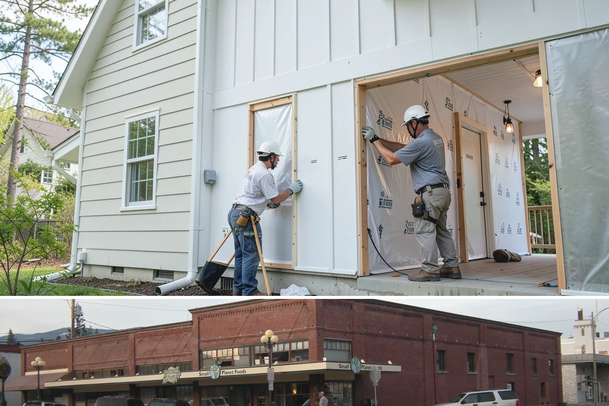 Exterior Trim Installation in Sedro-Woolley, Skagit County, WA - Dry, mild weather from late spring to early fall is ideal for install and finishing.