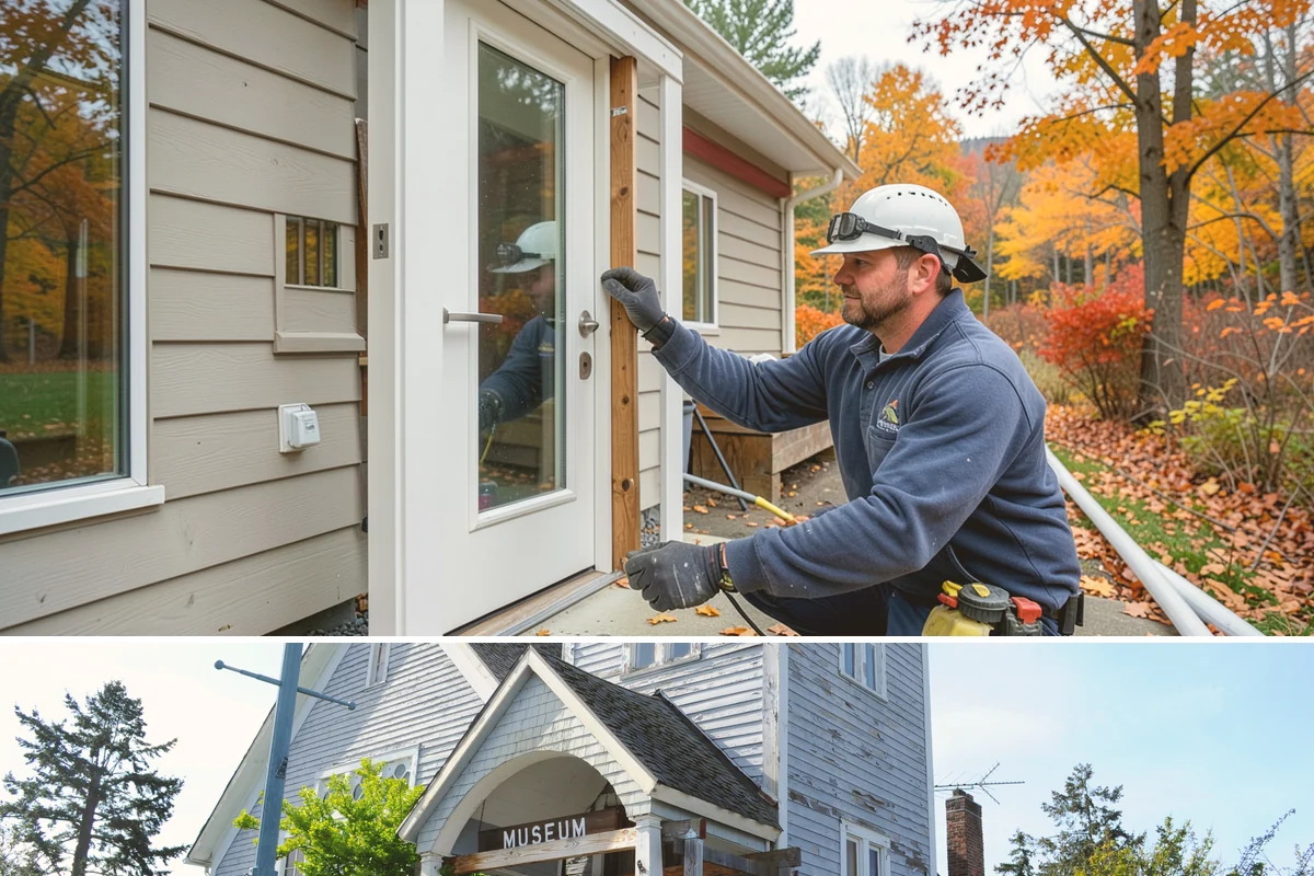 Exterior Trim Installation in Steilacoom, Pierce County, WA - Dry, mild weather from late spring to early fall is ideal for install and finishing.