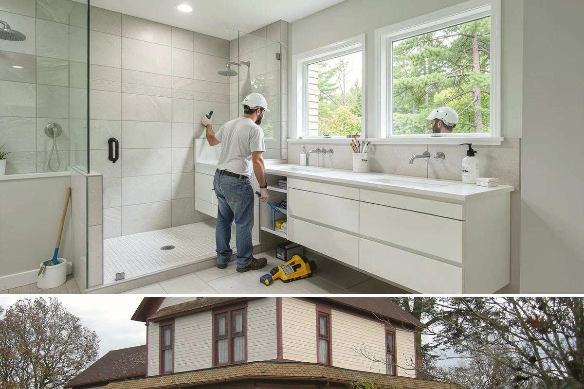 Exterior Trim Installation in Sumner, Pierce County, WA - Dry, mild weather from late spring to early fall is ideal for install and finishing.