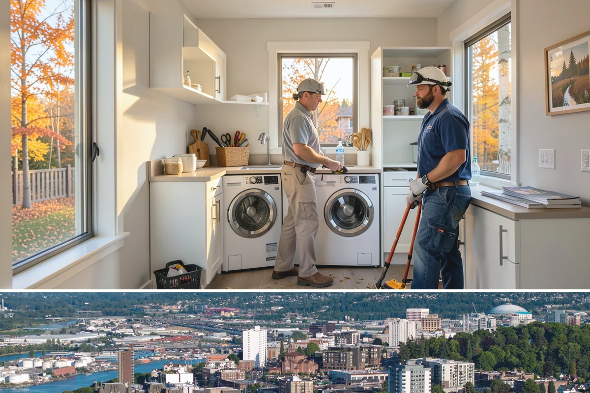 Exterior Trim Installation in Tacoma, Pierce County, WA - Dry, mild weather from late spring to early fall is ideal for install and finishing.