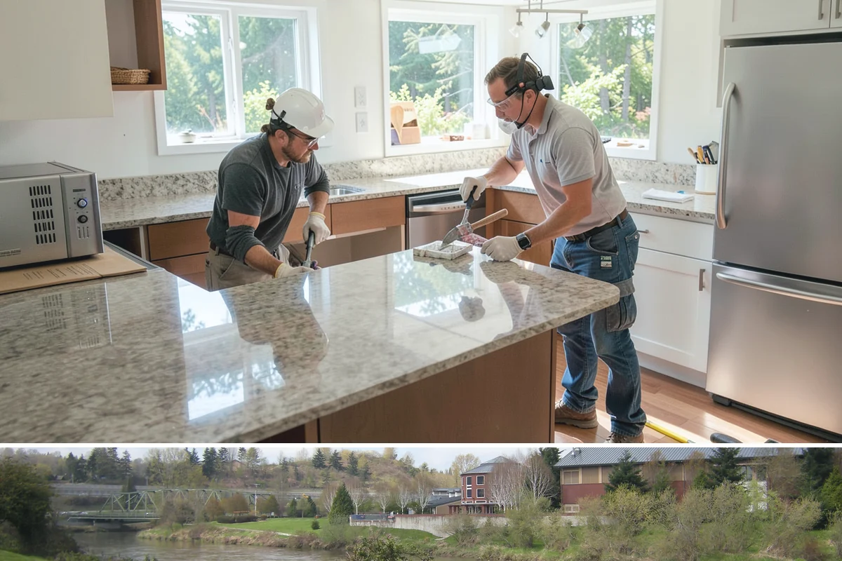 Exterior Trim Installation in Tukwila, King County, WA - Dry, mild weather from late spring to early fall is ideal for install and finishing.