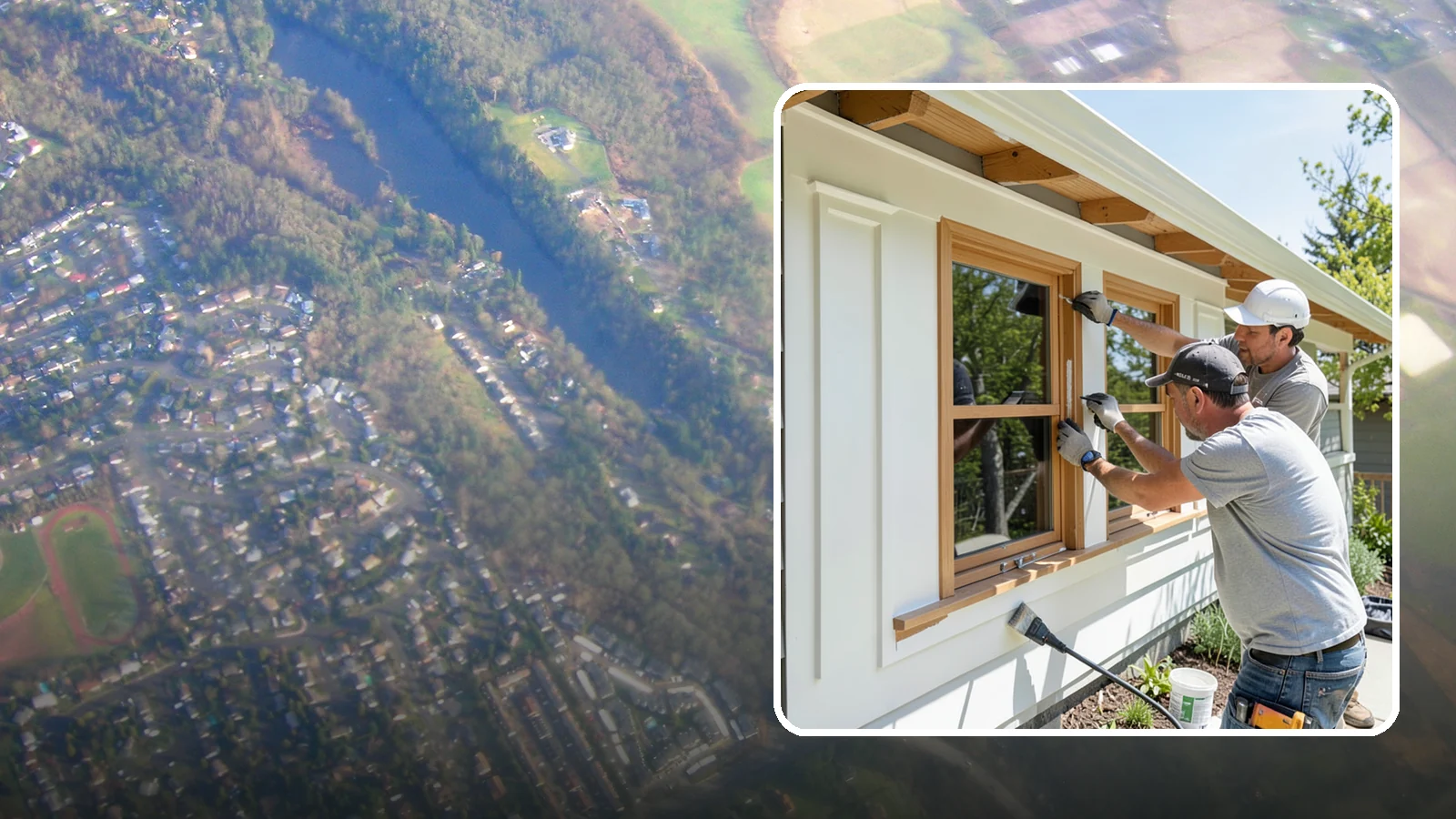 Exterior Trim Painting in Algona, King County, WA - Exterior trim painting renews the fascia, soffits, corners, and window casings that outline your home.