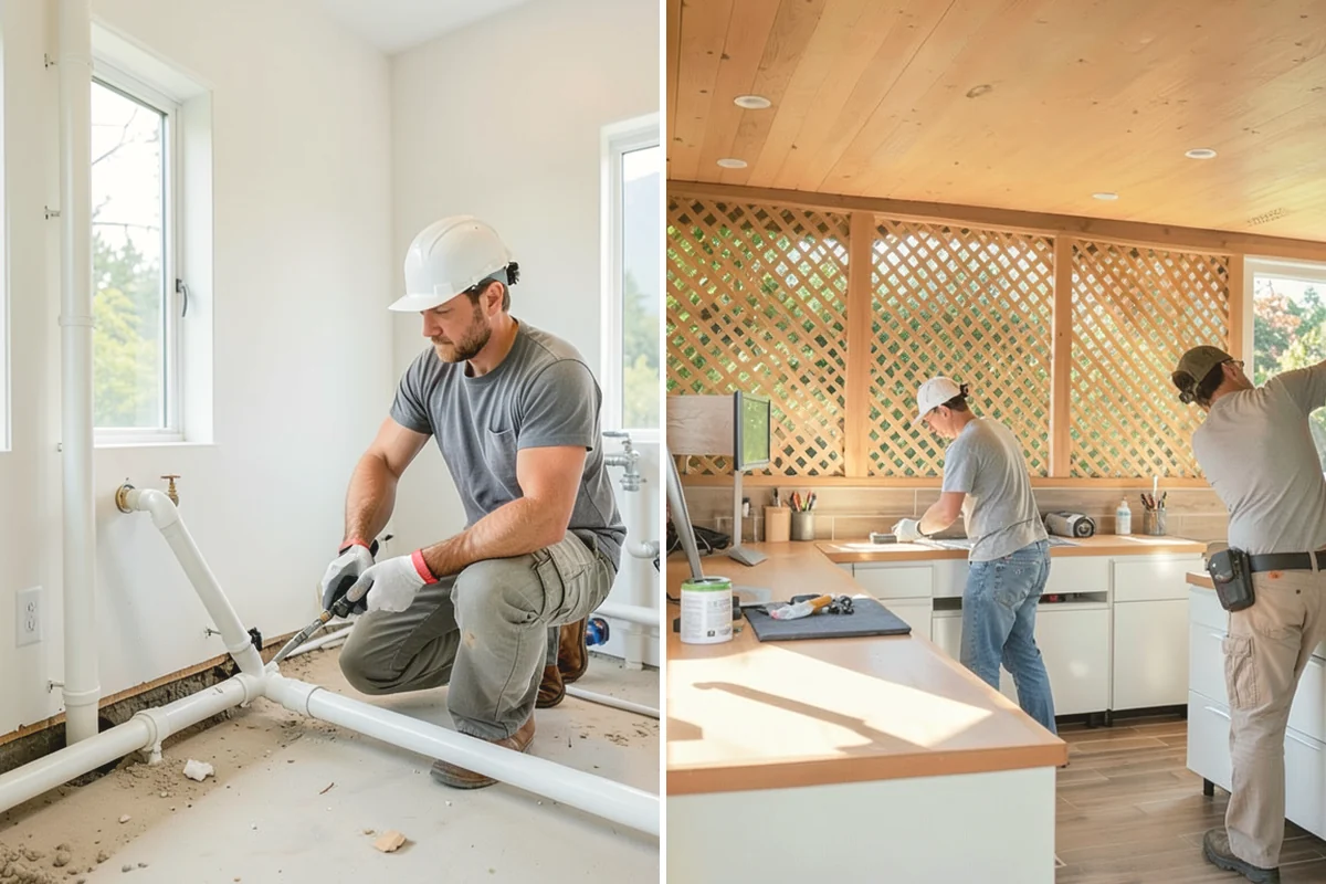 Exterior Trim Painting in Anacortes, Skagit County, WA - Wash and scrape the trim, fascia, and soffits