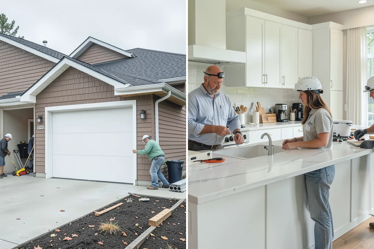 Exterior Trim Painting in Beaux Arts Village, King County, WA - Wash and scrape the trim, fascia, and soffits