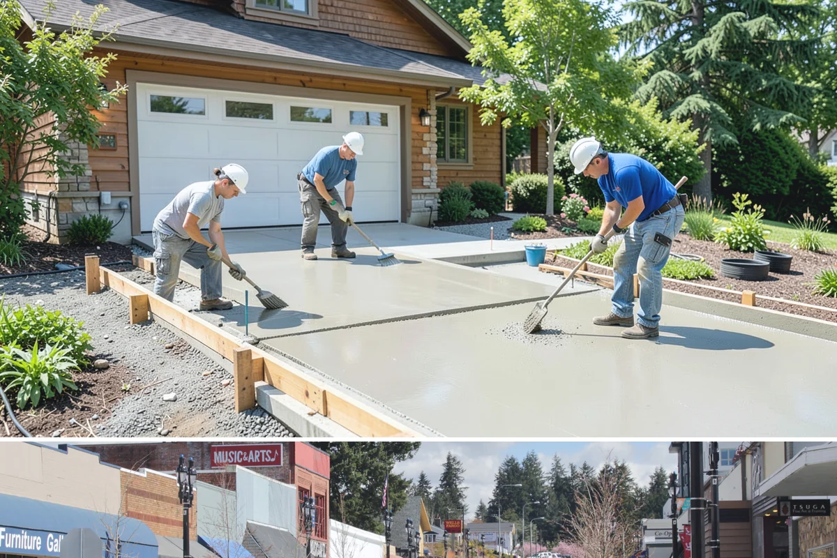 Exterior Trim Painting in Bothell, King County, WA - Exterior trim painting belongs in the dry season, from late spring to early fall, for proper adhesion and curing.
