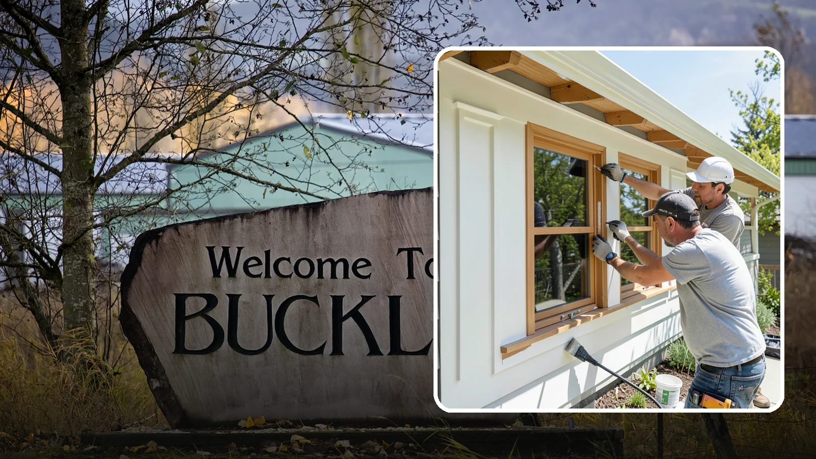 Exterior Trim Painting in Buckley, Pierce County, WA - Exterior trim painting renews the fascia, soffits, corners, and window casings that outline your home.