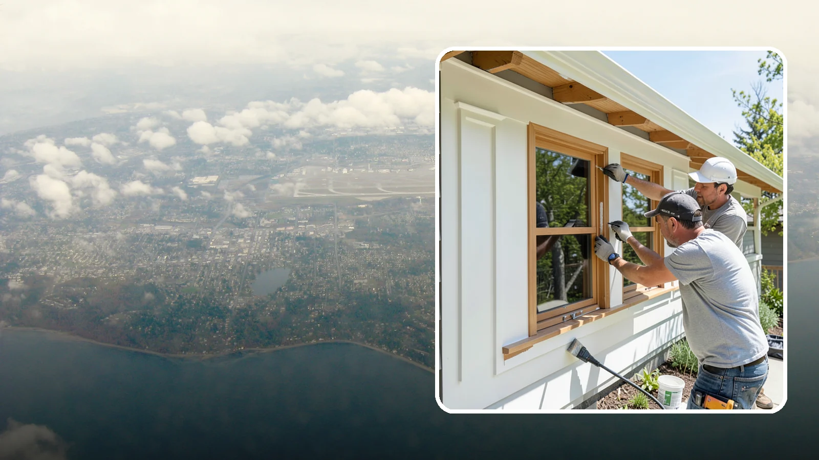 Exterior Trim Painting in Burien, King County, WA - Exterior trim painting renews the fascia, soffits, corners, and window casings that outline your home.