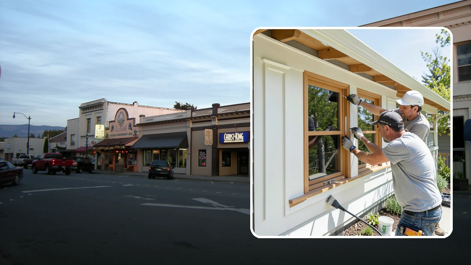Exterior Trim Painting in Burlington, Skagit County, WA - Exterior trim painting renews the fascia, soffits, corners, and window casings that outline your home.
