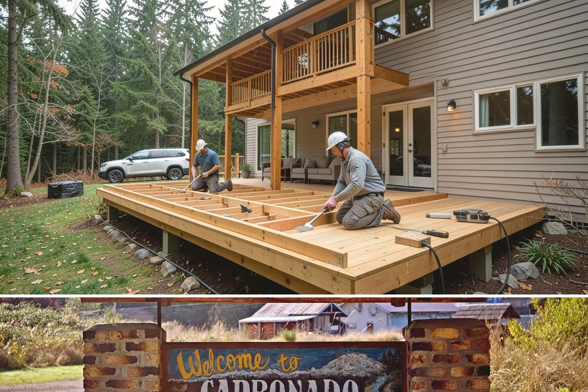 Exterior Trim Painting in Carbonado, Pierce County, WA - Exterior trim painting belongs in the dry season, from late spring to early fall, for proper adhesion and curing.