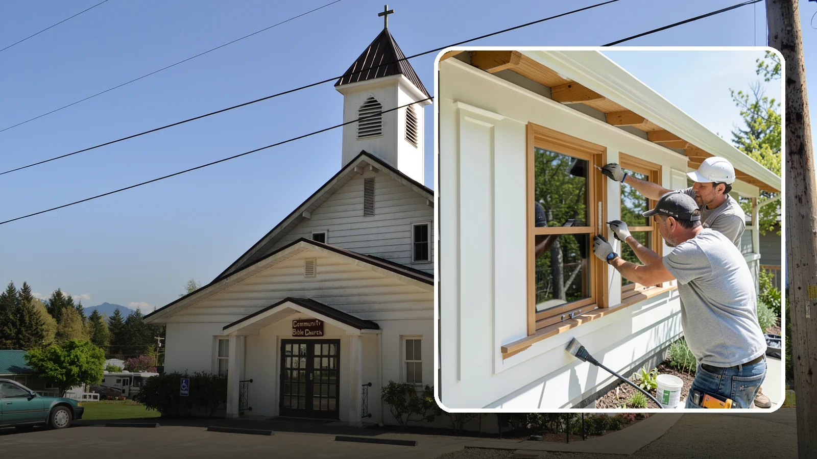 Exterior Trim Painting in Concrete, Skagit County, WA - Exterior trim painting renews the fascia, soffits, corners, and window casings that outline your home.