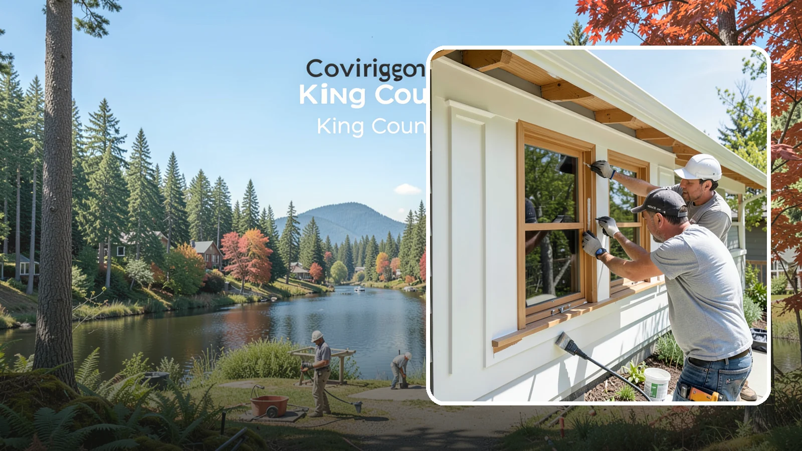 Exterior Trim Painting in Covington, King County, WA - Exterior trim painting renews the fascia, soffits, corners, and window casings that outline your home.