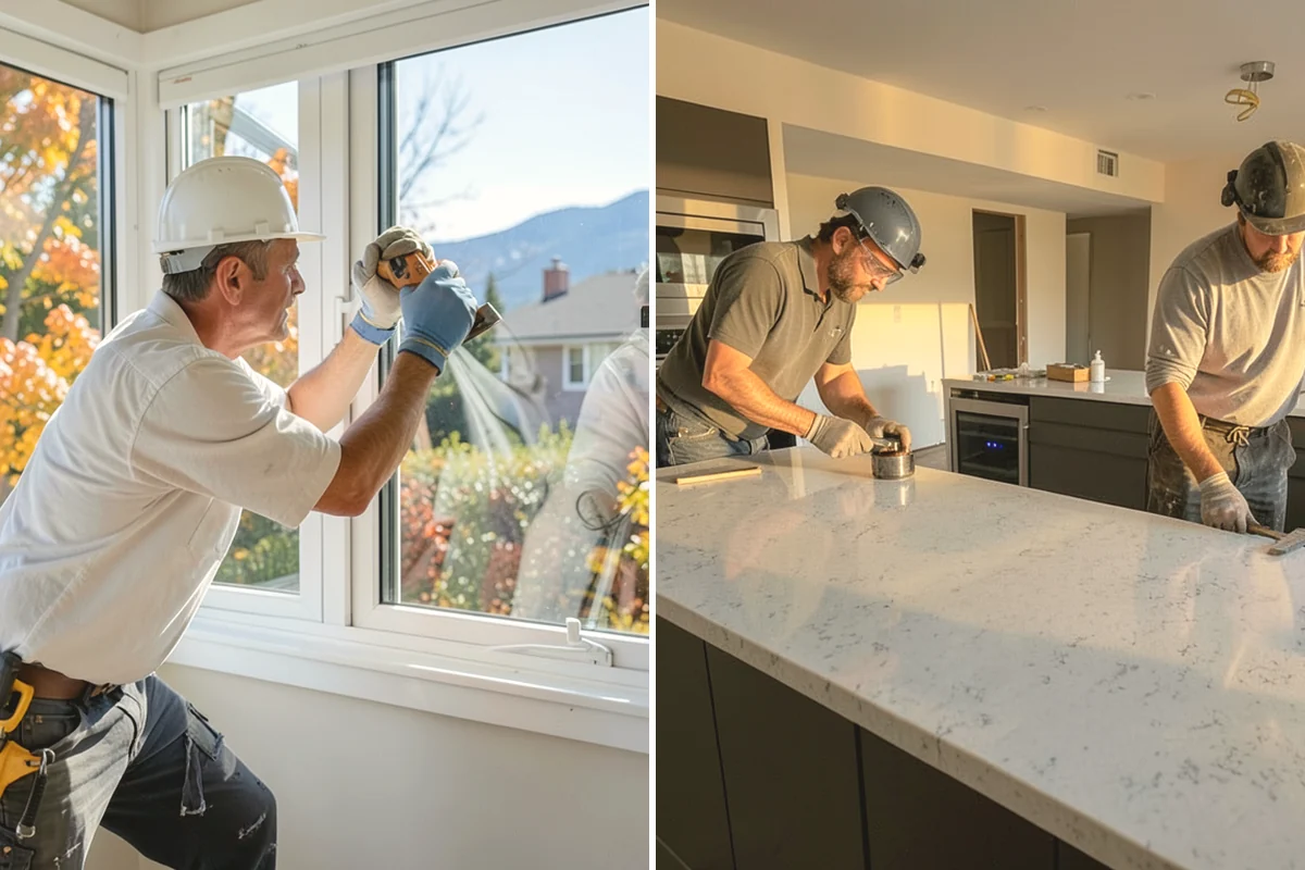 Exterior Trim Painting in Covington, King County, WA - Wash and scrape the trim, fascia, and soffits