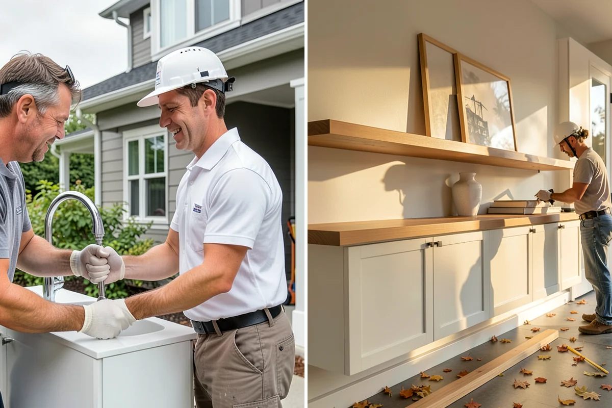 Exterior Trim Painting in Enumclaw, King County, WA - Wash and scrape the trim, fascia, and soffits