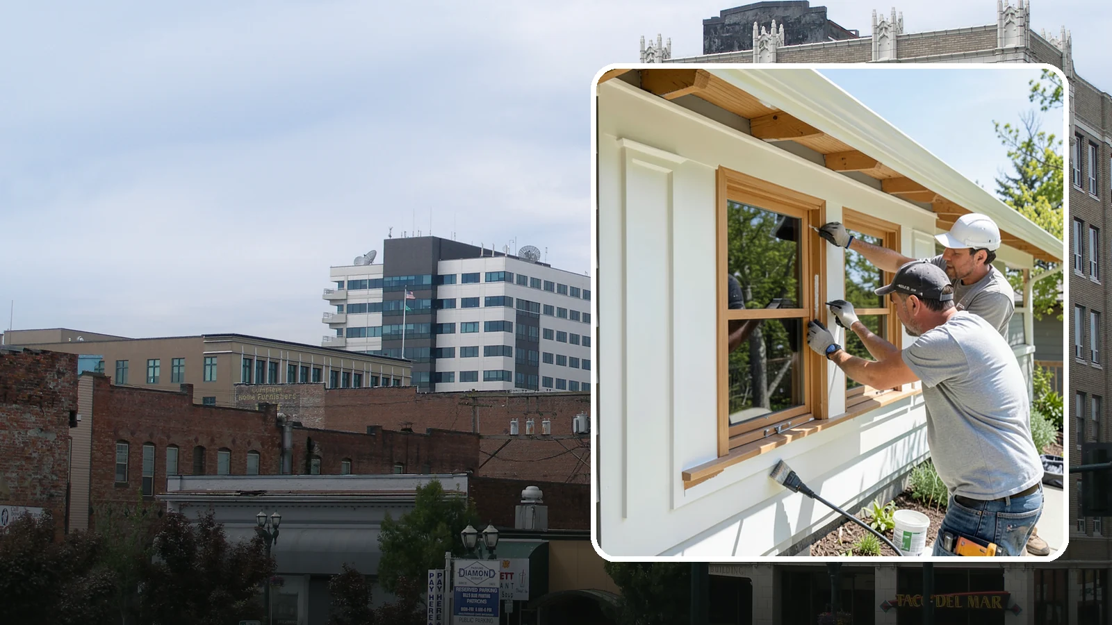 Exterior Trim Painting in Everett, Snohomish County, WA - Exterior trim painting renews the fascia, soffits, corners, and window casings that outline your home.