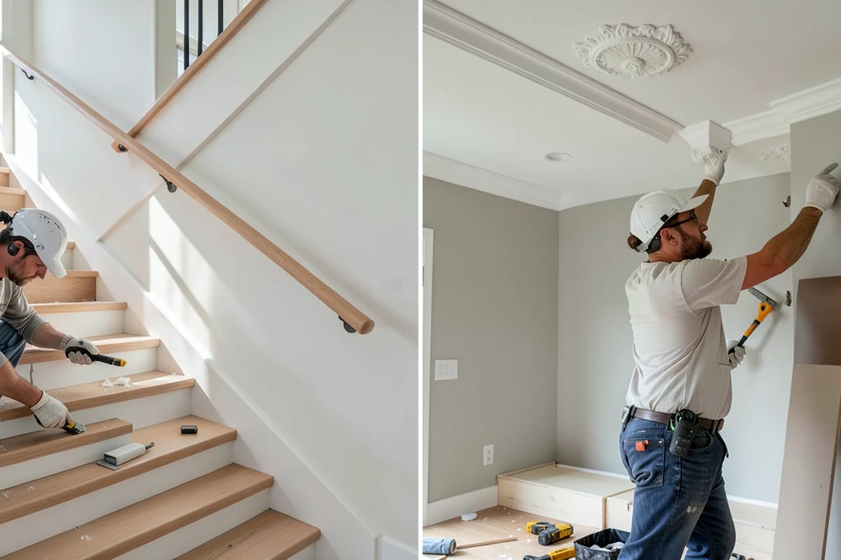 Exterior Trim Painting in Gig Harbor, Pierce County, WA - Wash and scrape the trim, fascia, and soffits