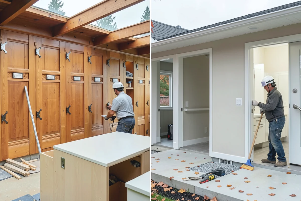 Exterior Trim Painting in Gold Bar, Snohomish County, WA - Wash and scrape the trim, fascia, and soffits