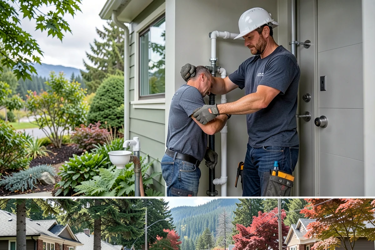 Exterior Trim Painting in Hunts Point, King County, WA - Exterior trim painting belongs in the dry season, from late spring to early fall, for proper adhesion and curing.