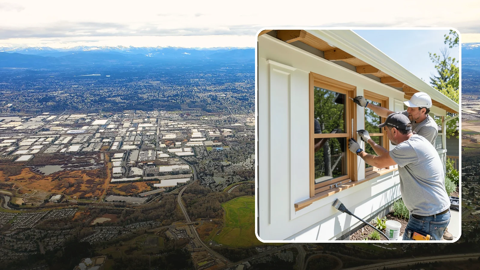 Exterior Trim Painting in Kent, King County, WA - Exterior trim painting renews the fascia, soffits, corners, and window casings that outline your home.