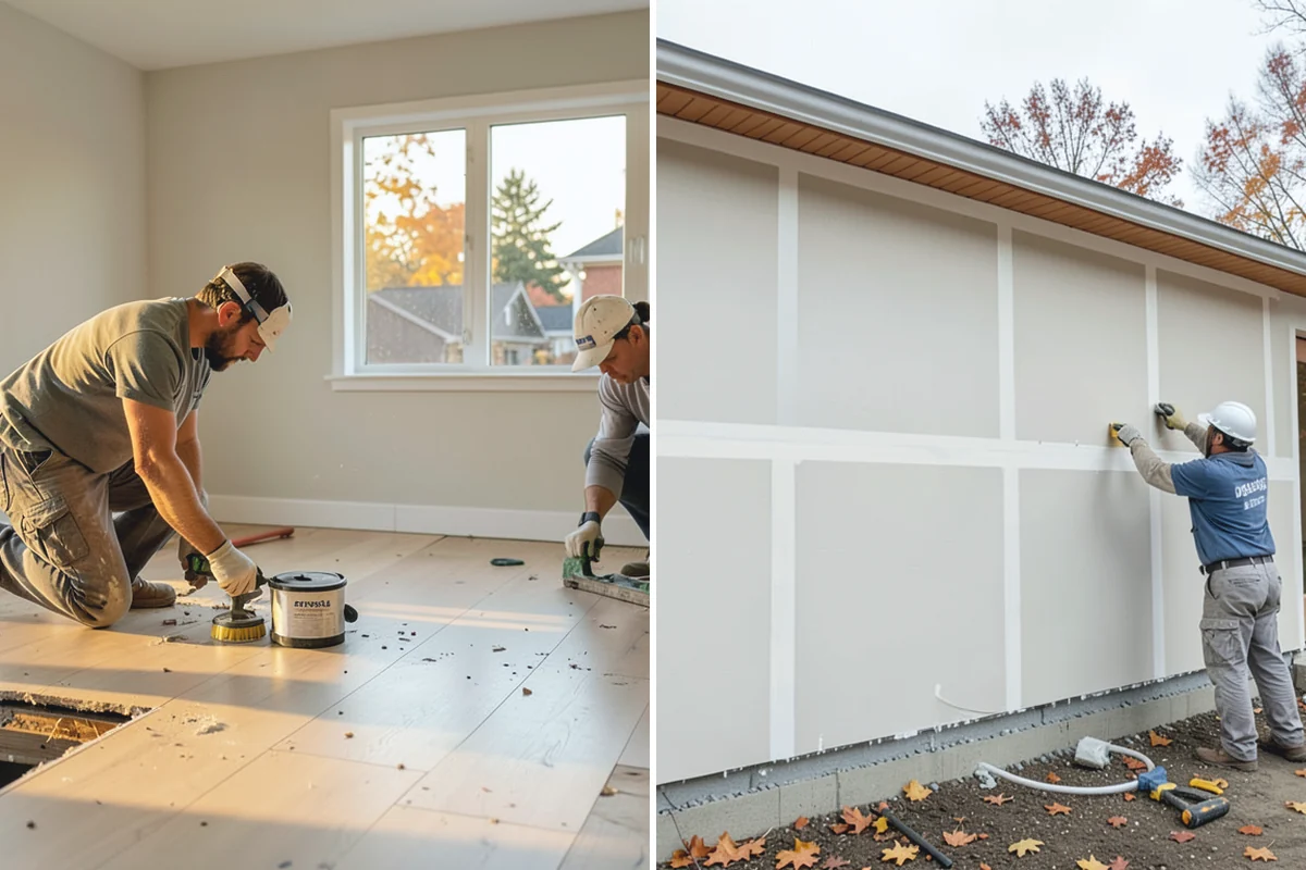 Exterior Trim Painting in Marysville, Snohomish County, WA - Wash and scrape the trim, fascia, and soffits