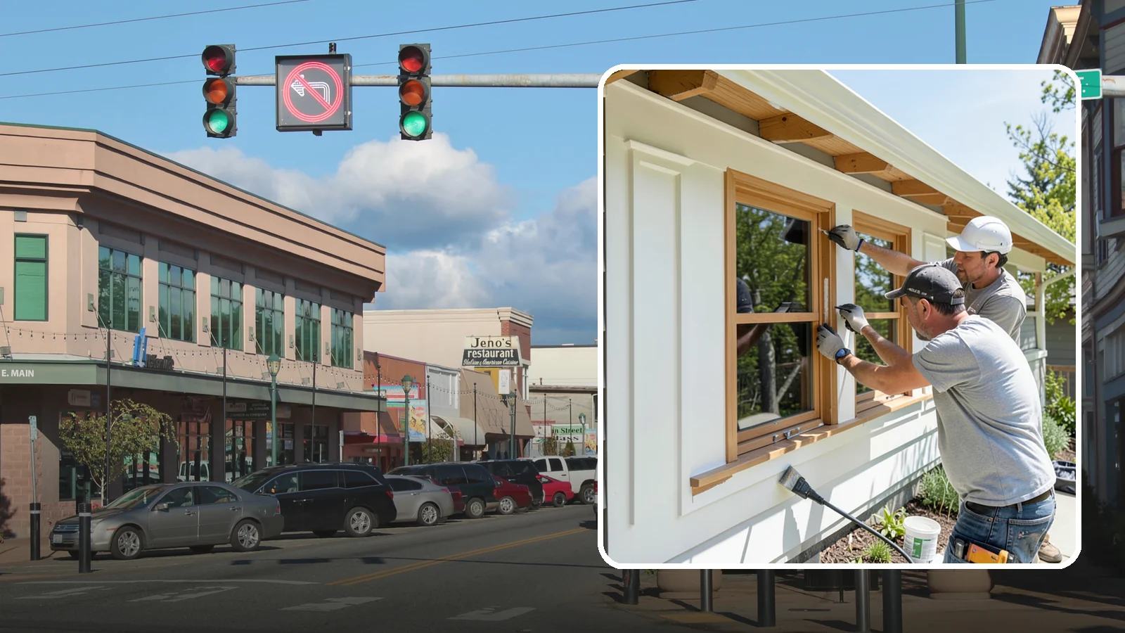 Exterior Trim Painting in Monroe, Snohomish County, WA - Exterior trim painting renews the fascia, soffits, corners, and window casings that outline your home.