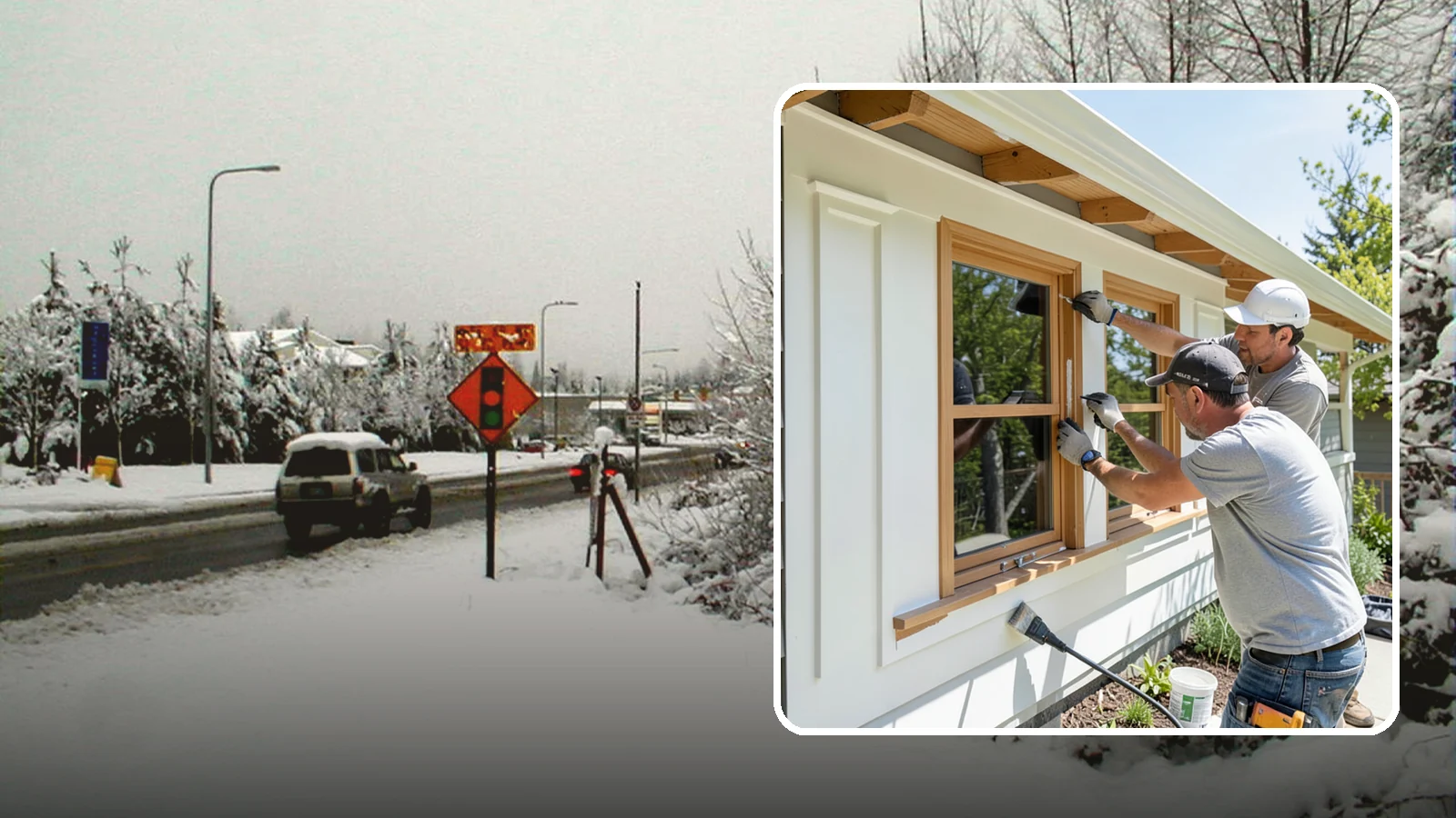 Exterior Trim Painting in Newcastle, King County, WA - Exterior trim painting renews the fascia, soffits, corners, and window casings that outline your home.